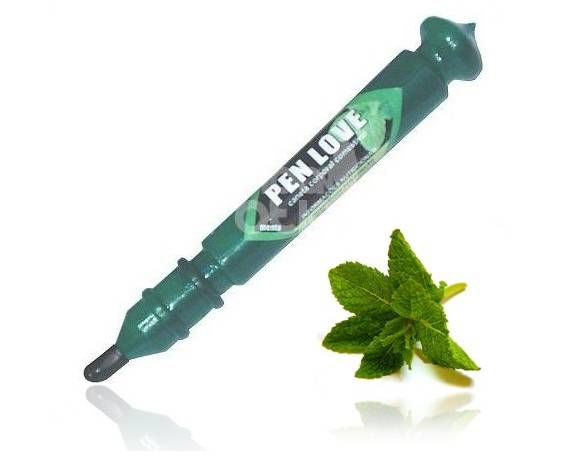 Caneta Comestível Pen love Menta